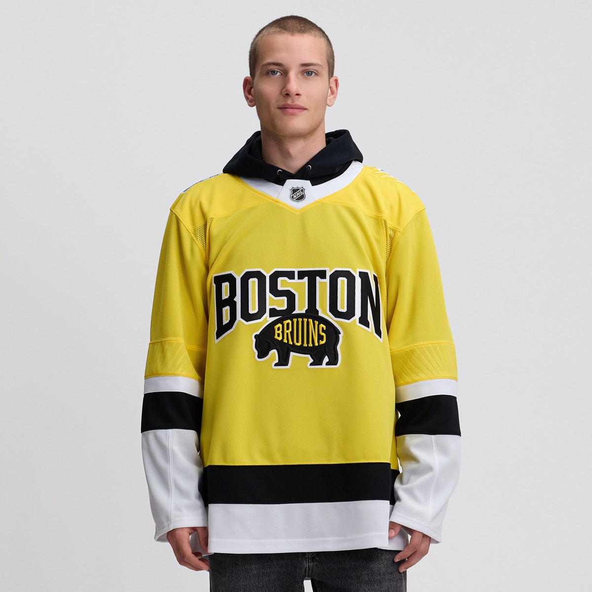 Boston Bruins Gold 2026 NHL Stadium Series Premium Custom Jersey