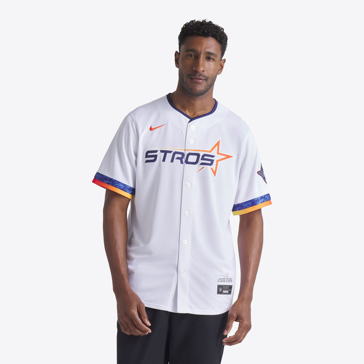 Houston Astros White 2025 City Connect Limited Baseball Jersey