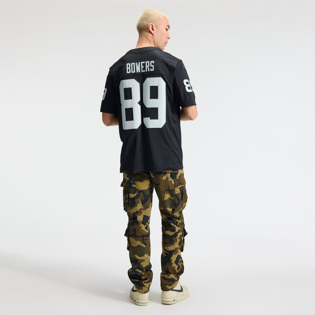 Las Vegas Raiders Brock Bowers Black Team Vapor F.U.S.E. Stitched Limited Football Jersey