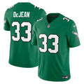 Philadelphia Eagles Cooper DeJean Kelly Green Alternate 2 Vapor F.U.S.E. Limited Football Jersey
