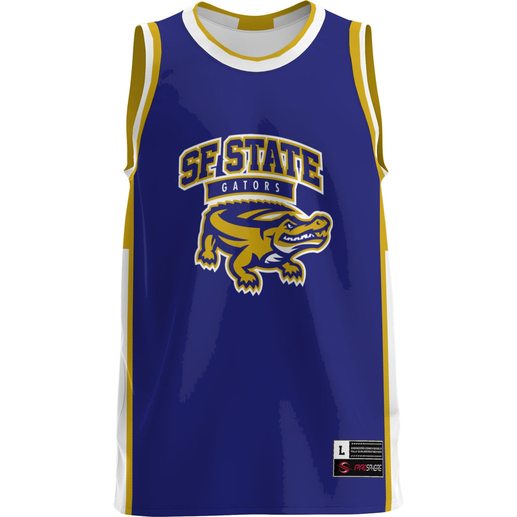 San Francisco State Gators Lightweight Basketball Jersey - Purple