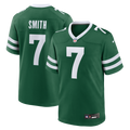 New York Jets Geno Smith Legacy Green Game Football Jersey