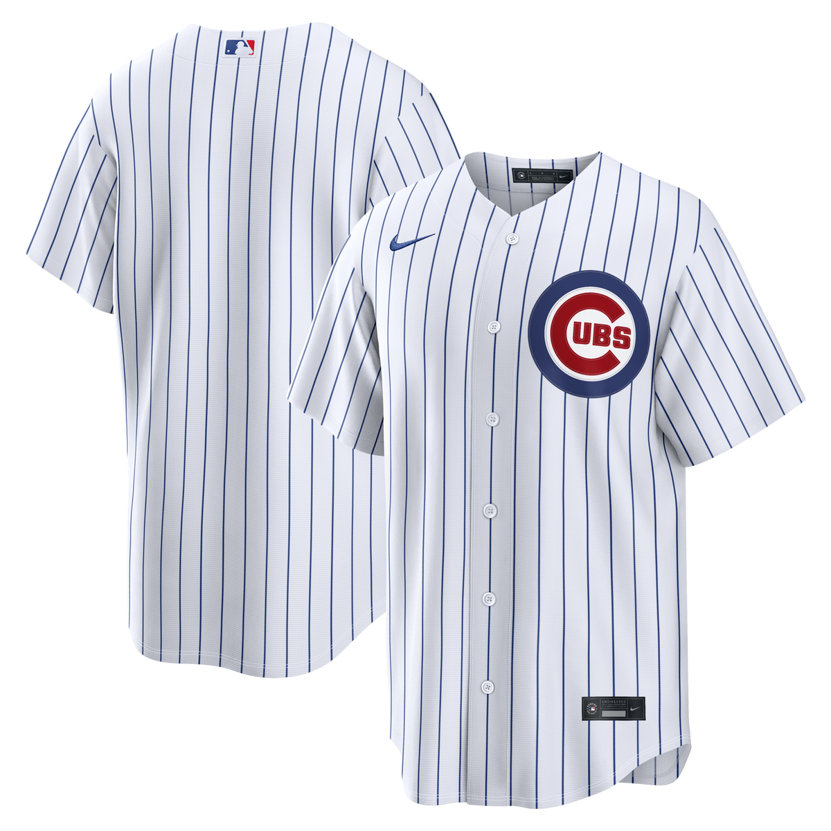 Chicago Cubs White Home Replica Baseball Jersey