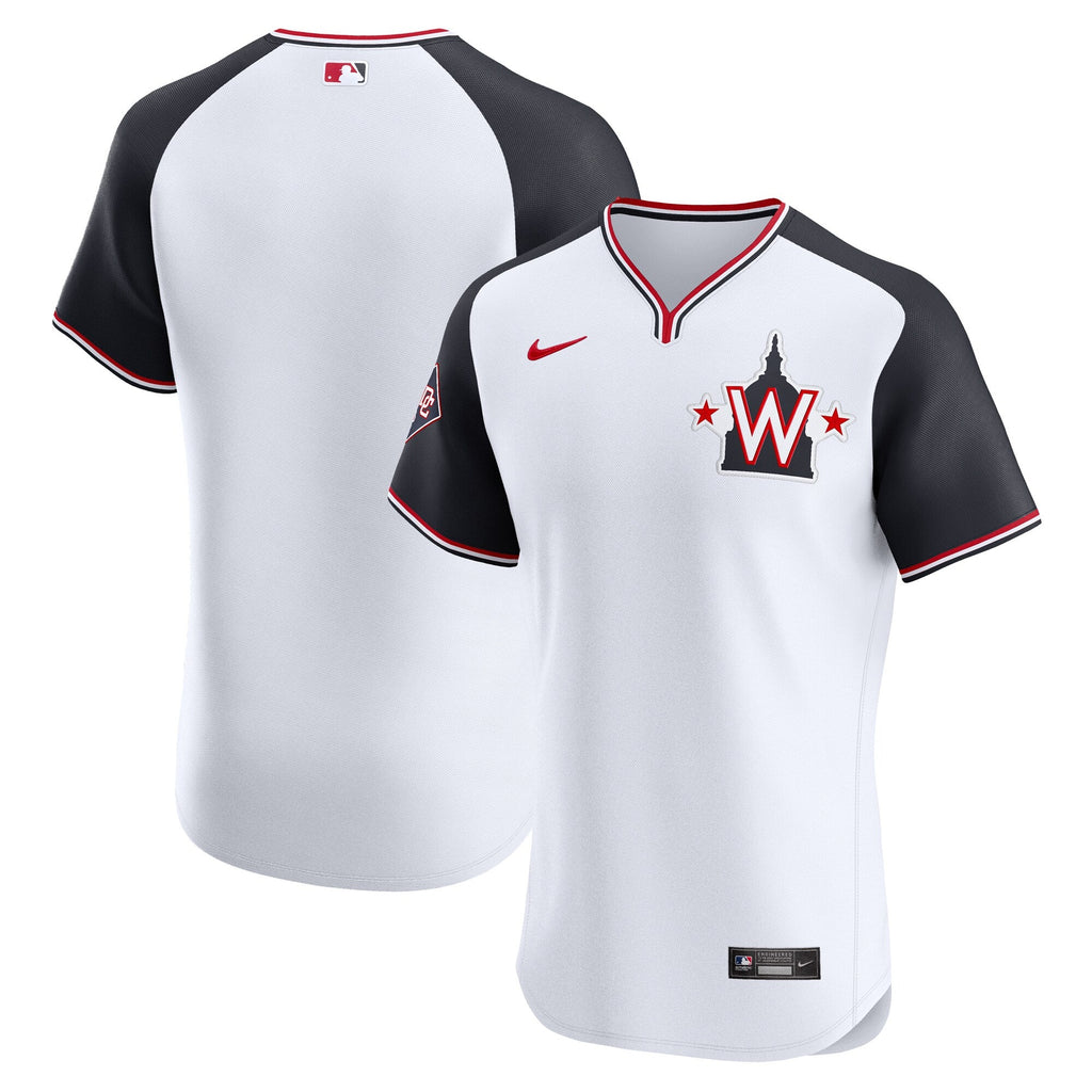 Washington Nationals Navy Alternate Elite Baseball Jersey