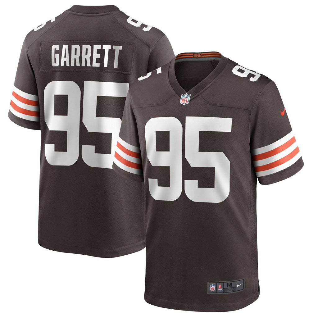 Cleveland Browns Myles Garrett Brown Game Player Football Jersey