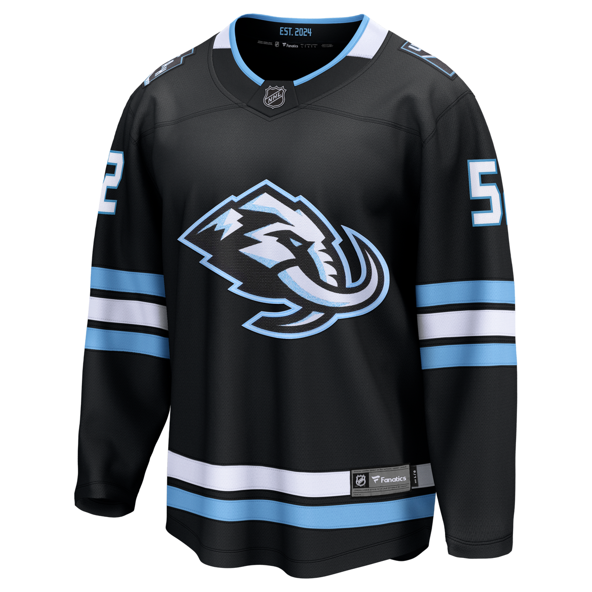 Utah Mammoth MacKenzie Weegar Black Home Breakaway Hockey Jersey