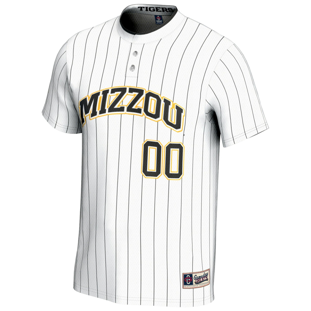 Missouri Tigers NIL Pick-A-Player Lightweight Softball Jersey - White