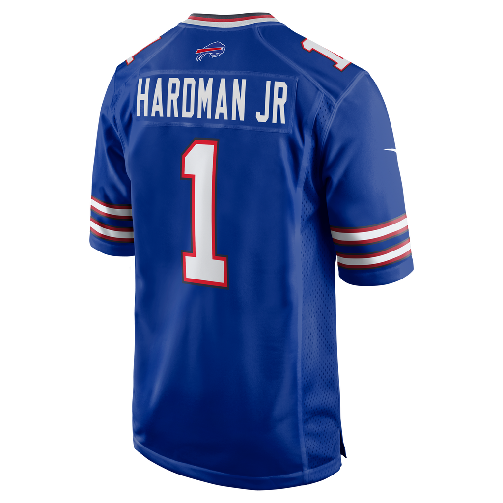 Buffalo Bills Mecole Hardman Royal Team Game Football Jersey