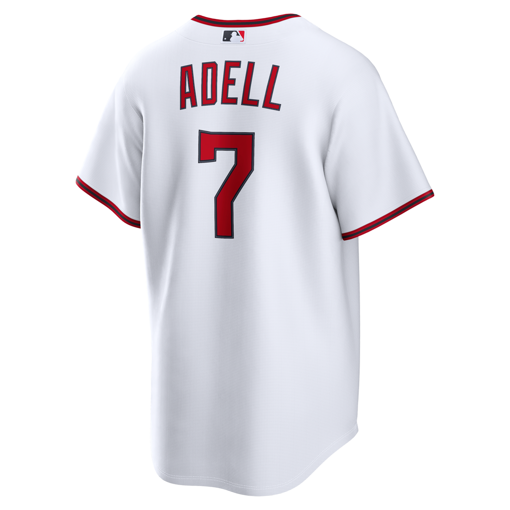 Cleveland Guardians Jo Adell White Home Replica Baseball Jersey