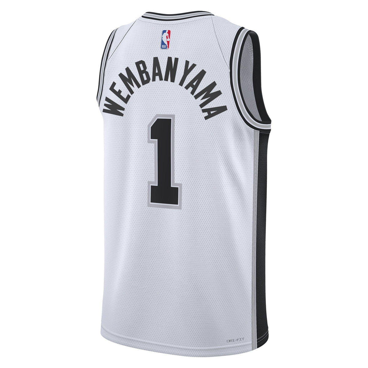 San Antonio Spurs Association Edition Swingman Jersey - White - Victor Wembanyama