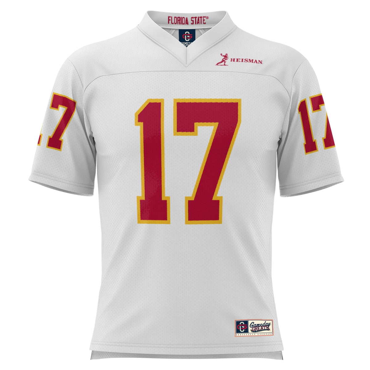 Charlie Ward White Florida State Seminoles Heisman Football Jersey