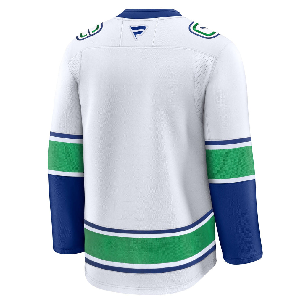 Vancouver Canucks White Away Premium Jersey