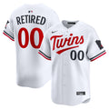 Minnesota Twins White Home Limited Pick-A-Player Retired Roster Baseball Jersey