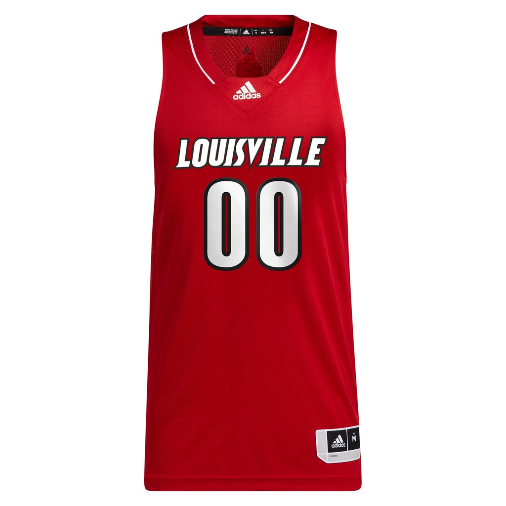 Louisville Cardinals Pick-A-Player NIL Basketball Jersey - Red