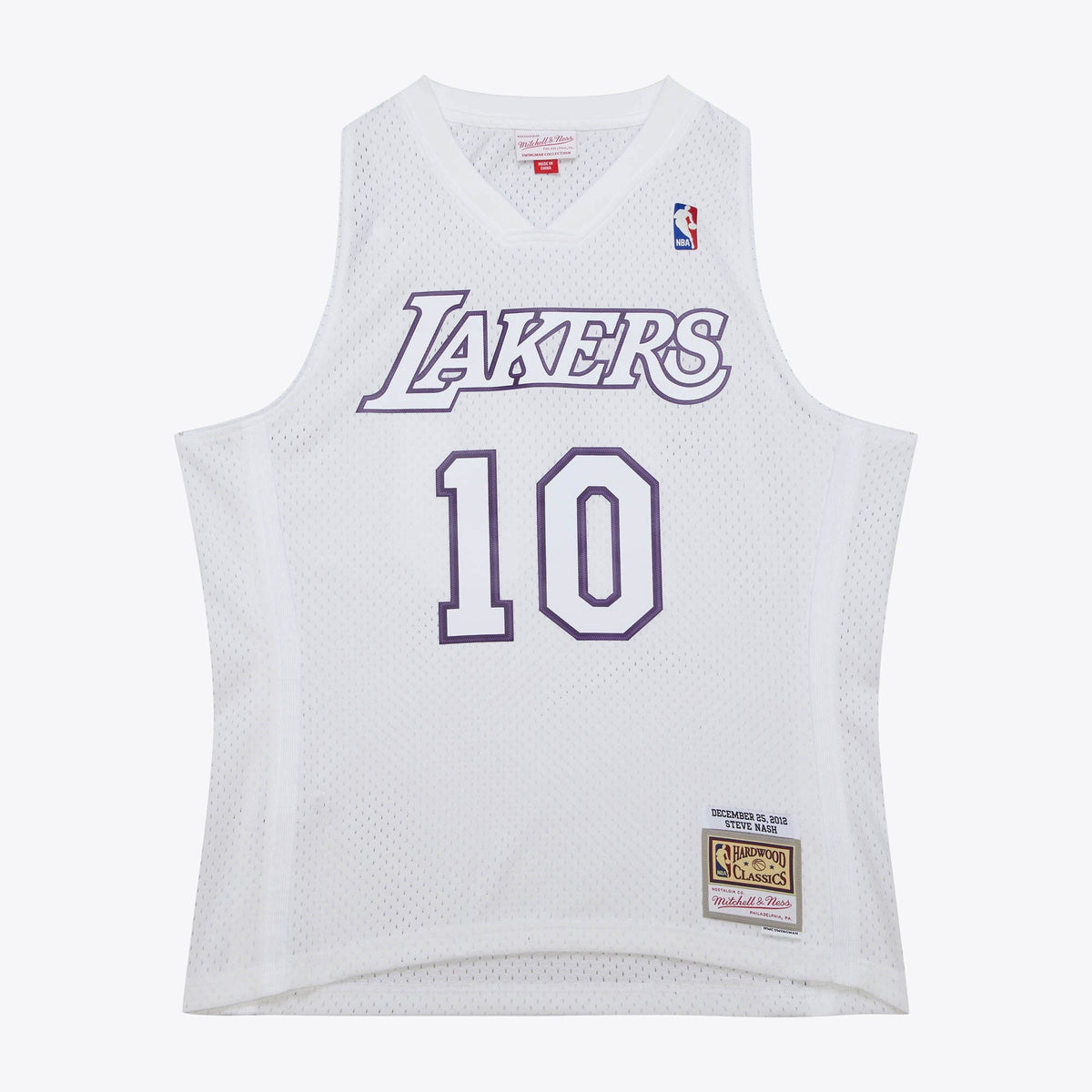 Los Angeles Lakers Steve Nash 2012 Day Jersey - White