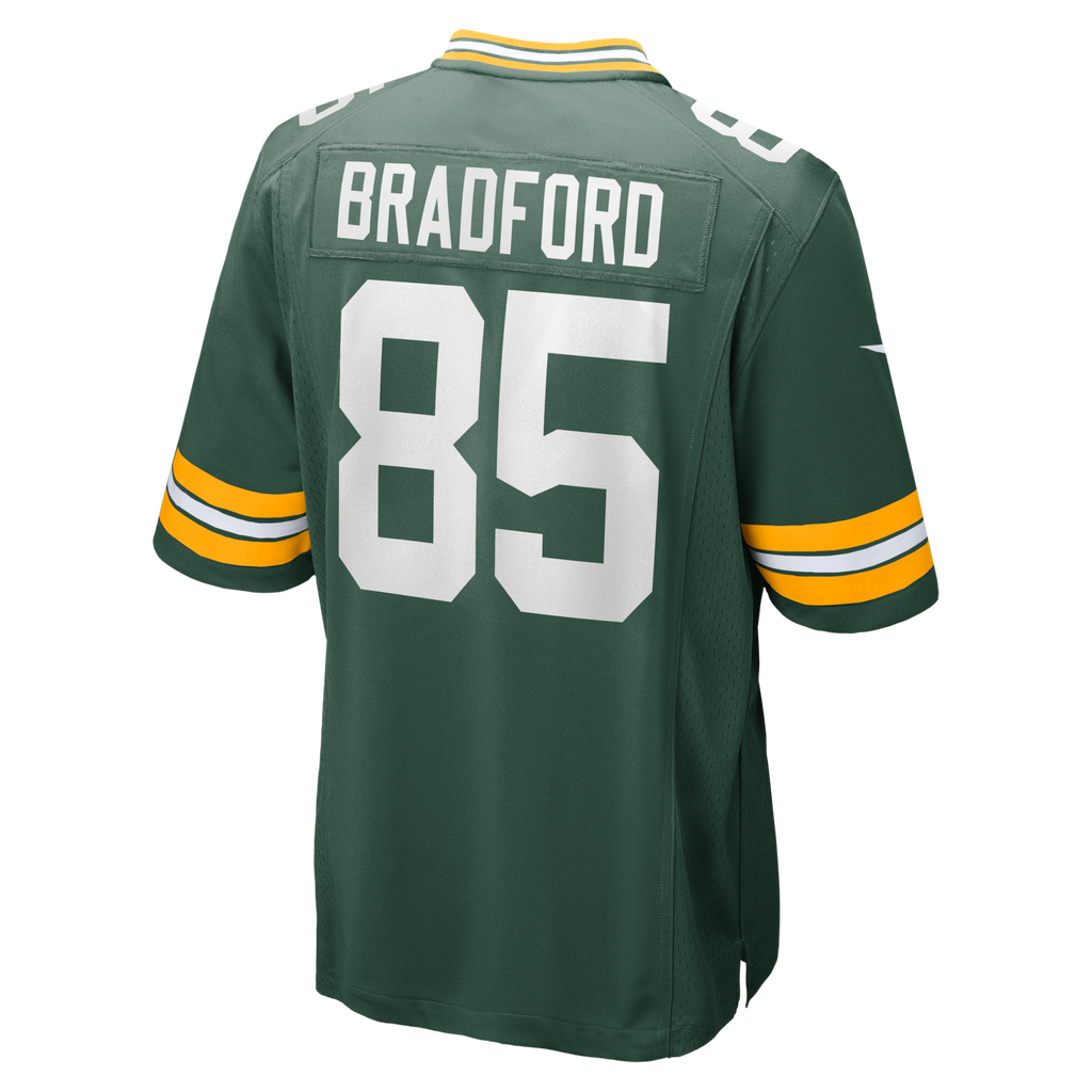 Green Bay Packers Corey Bradford Green Retired Player Football Jersey