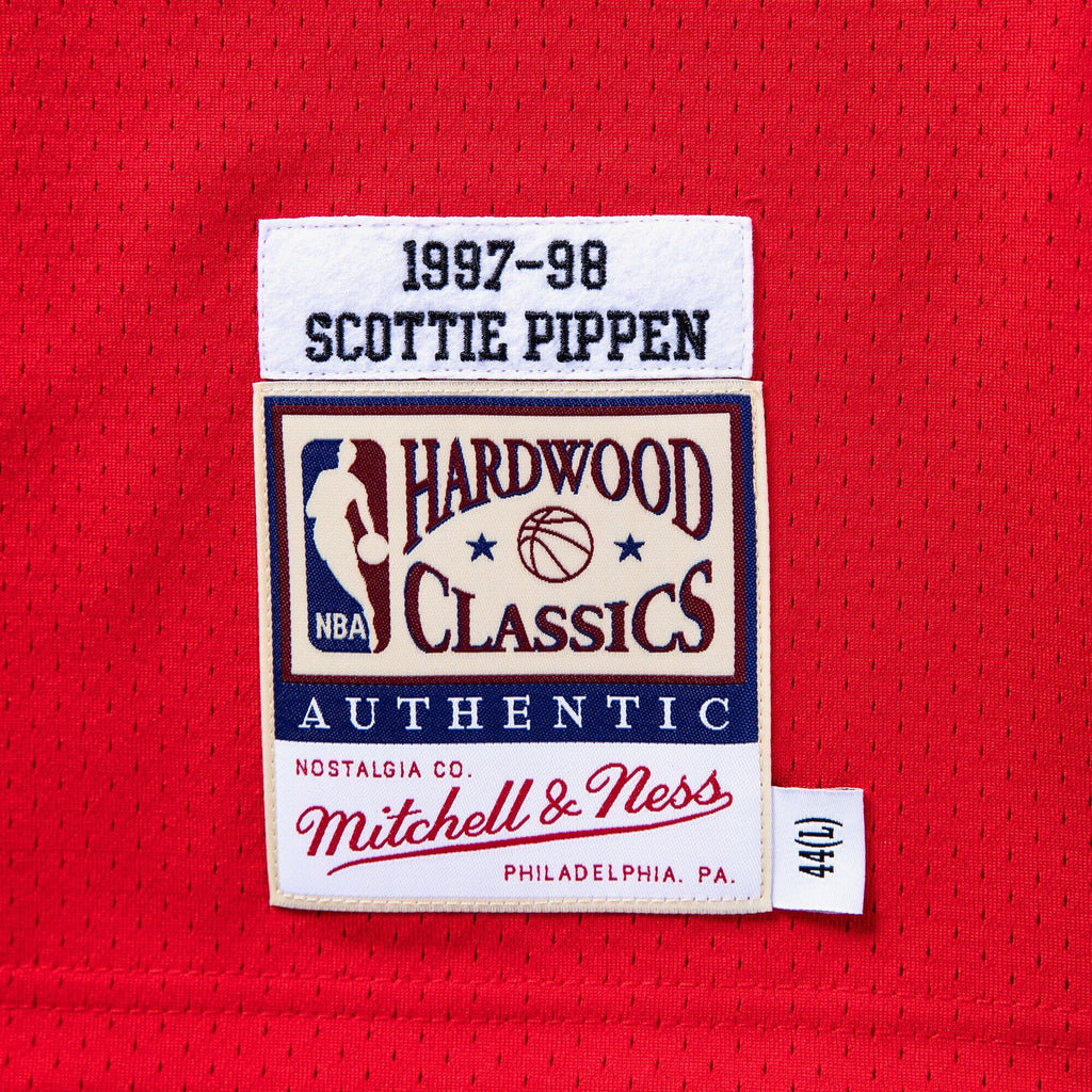 Chicago Bulls Jersey Road Finals Scottie Pippen 1997