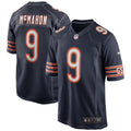 Chicago Bears Jim McMahon Navy Game Retired Player Football Jersey