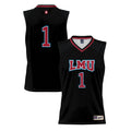 #1 Loyola Marymount Lions Lightweight Basketball Jersey - Black