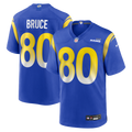 Los Angeles Rams Isaac Bruce Royal Game Retired Player Football Jersey