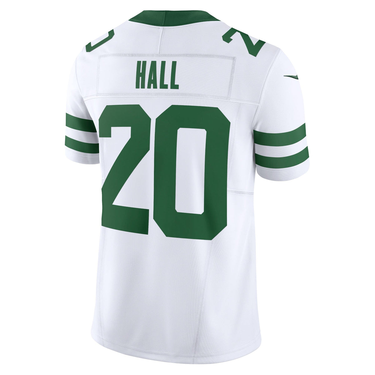 New York Jets Breece Hall Legacy White Vapor F.U.S.E. Limited Football Jersey