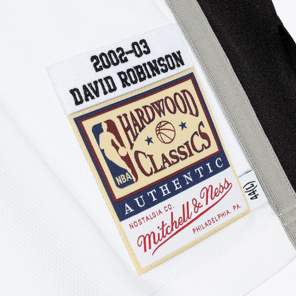 San Antonio Spurs David Robinson 2002 Home Finals Jersey - White