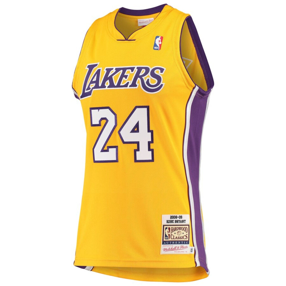 Kobe Bryant Hardwood Classics 2008-09 Jersey - Gold