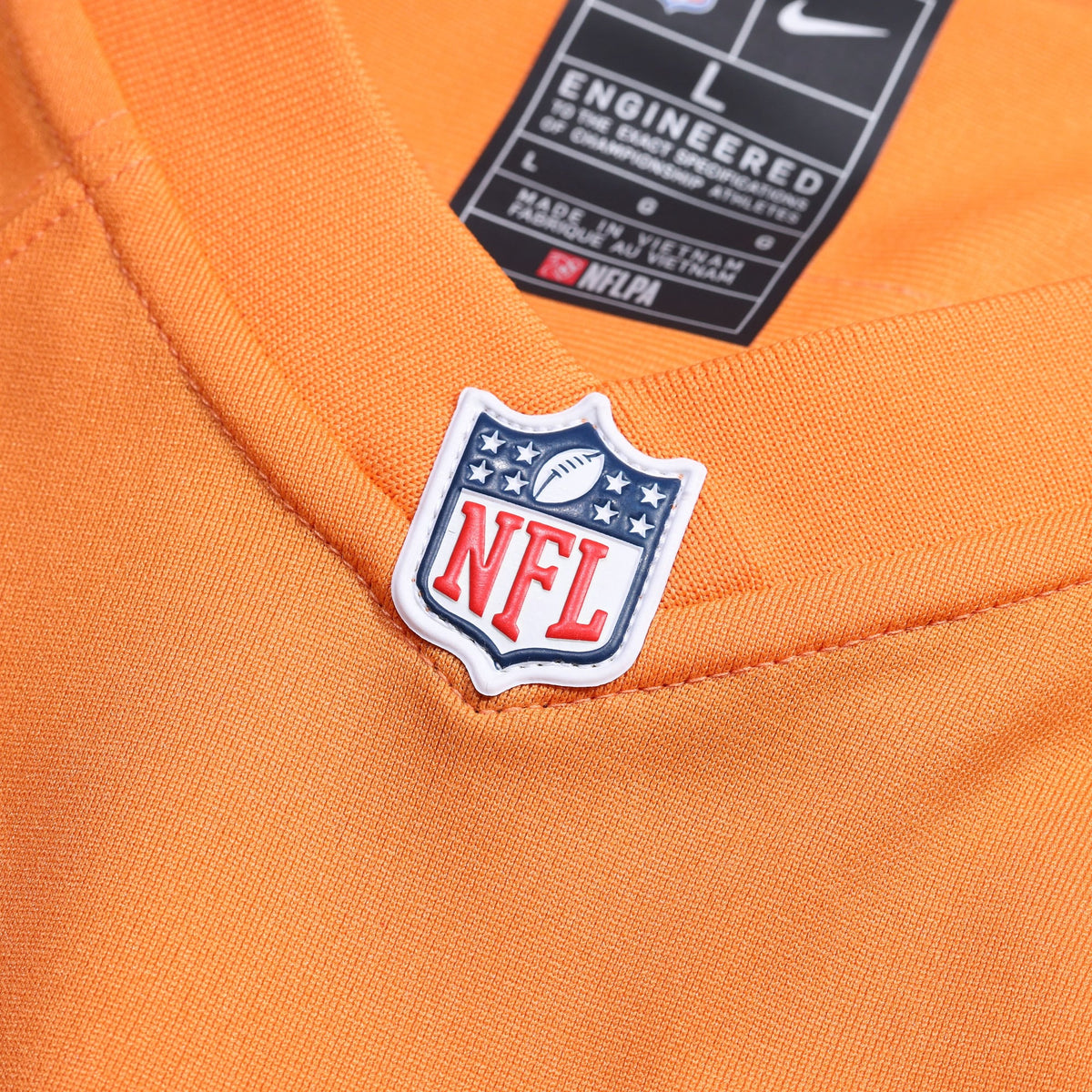 Tampa Bay Buccaneers Vita Vea Orange Throwback Game Football Jersey