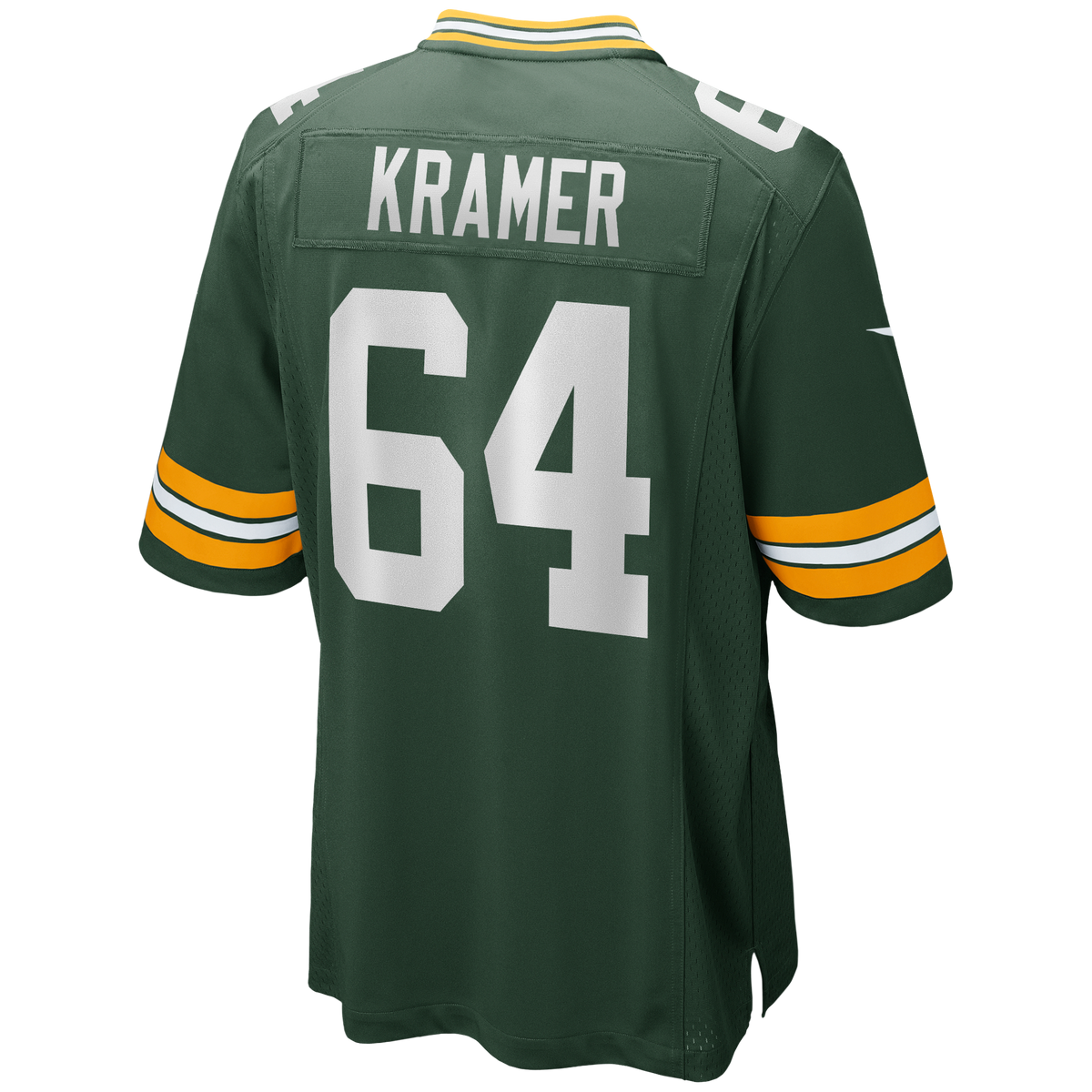 Green Bay Packers Jerry Kramer Green Game Retired Player Football Jersey