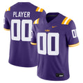 LSU Tigers NIL Pick-A-Player Game Jersey - Purple