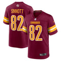 Washington Commanders Ben Sinnott Burgundy Game Football Jersey