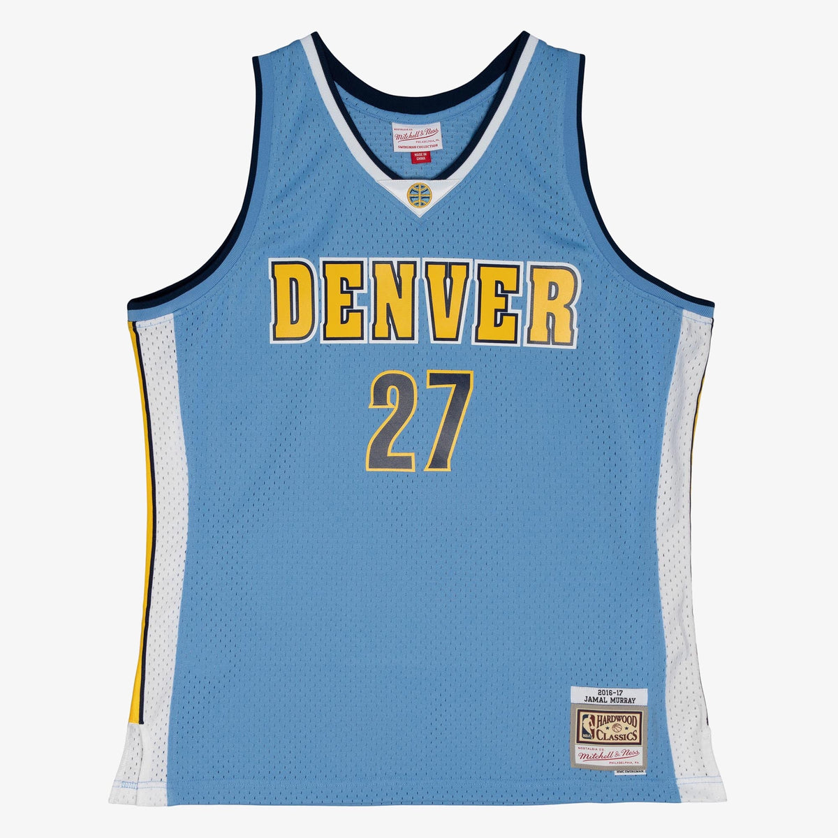 Denver Nuggets Jamal Murray 2016 Road Jersey - Columbia Blue