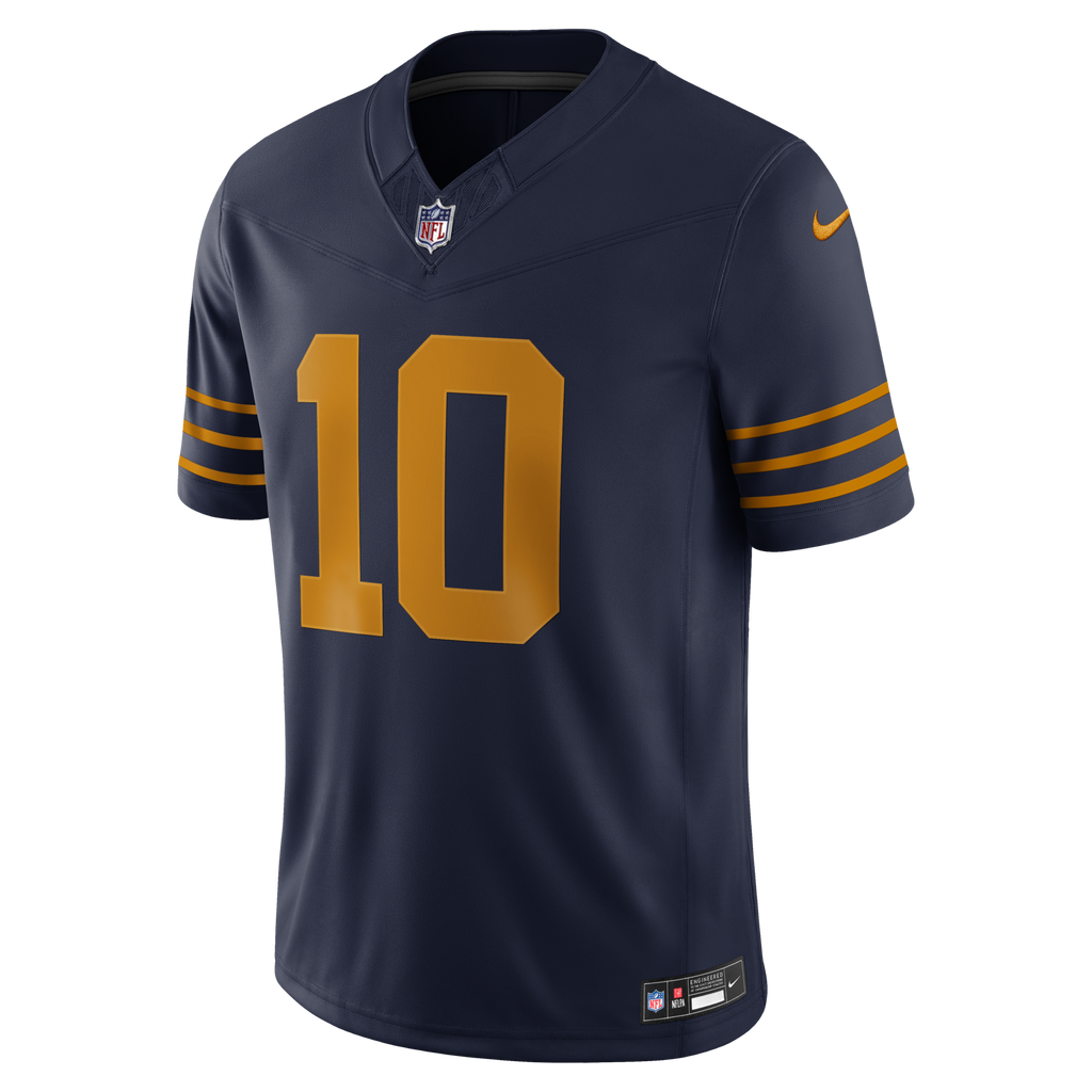 Green Bay Packers Jordan Love Navy Alternate Vapor F.U.S.E. Stitched Limited Football Jersey