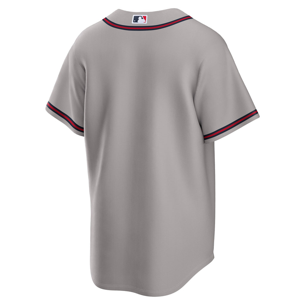Atlanta Braves Gray Road Replica Baseball Jersey