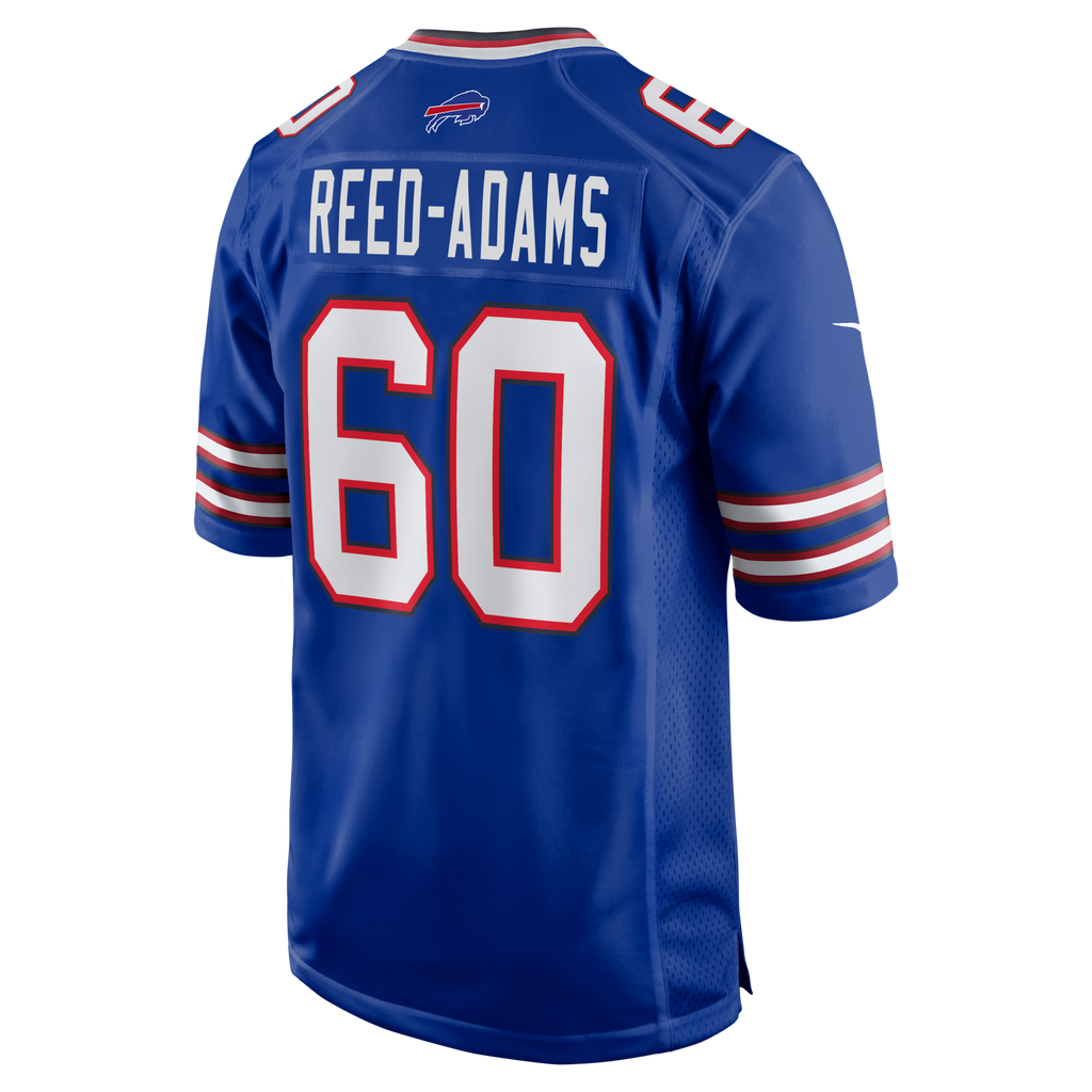 Buffalo Bills Ar'maj Reed-Adams Royal Team Game Football Jersey