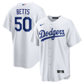 Los Angeles Dodgers Mookie Betts White Home Replica Baseball Jersey