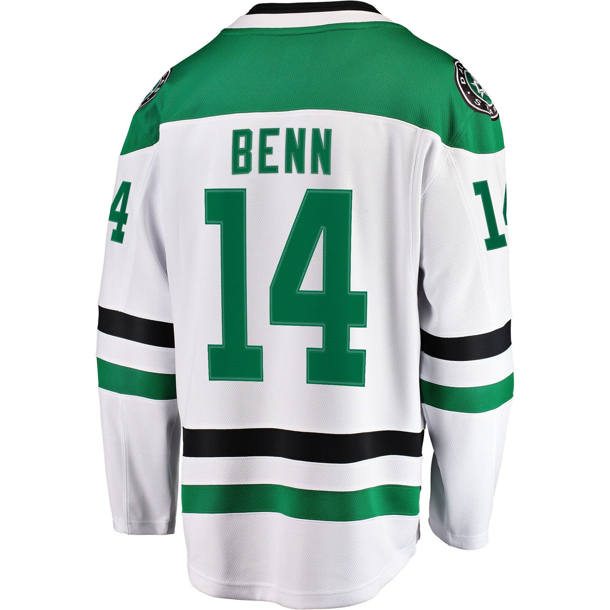 Dallas Stars Jamie Benn White Breakaway Hockey Jersey