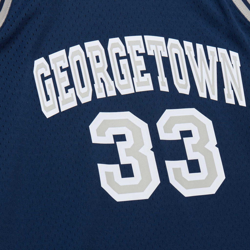Alonzo Mourning Georgetown Hoyas 1991/92 Swingman Player Jersey - Navy
