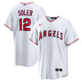 Los Angeles Angels Jorge Soler White Home Replica Baseball Jersey