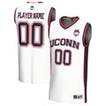 UConn Huskies Lightweight Collegiate Basketball NIL Pick-A-Player Fashion Jersey - White