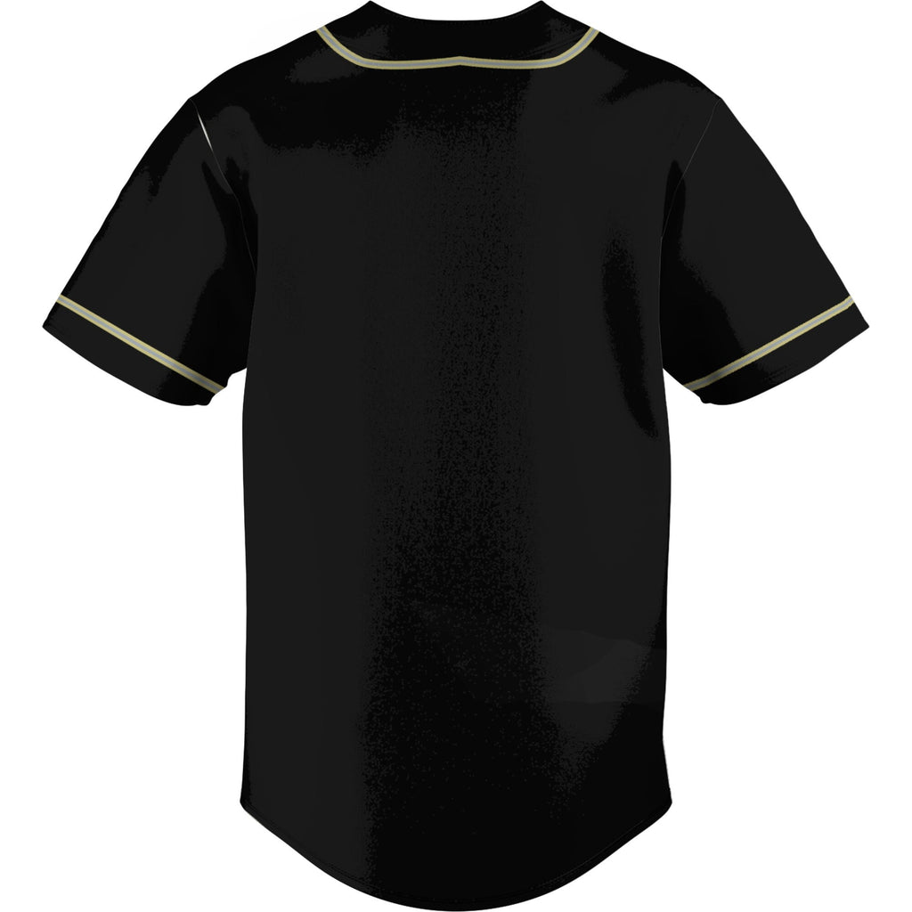 Lindenwood Lions Lightweight Baseball Jersey - Gold