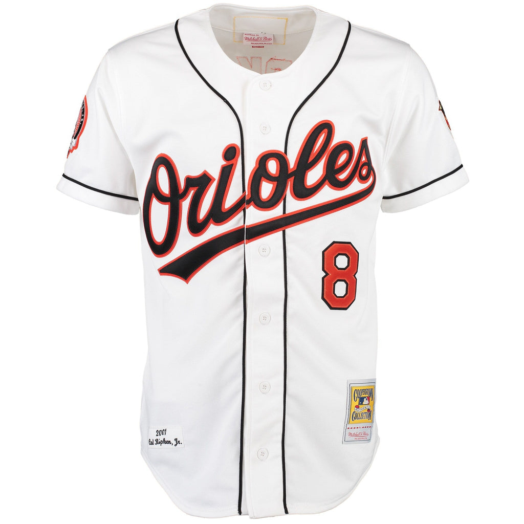 Baltimore Orioles Cal Ripken White Home Baseball Jersey