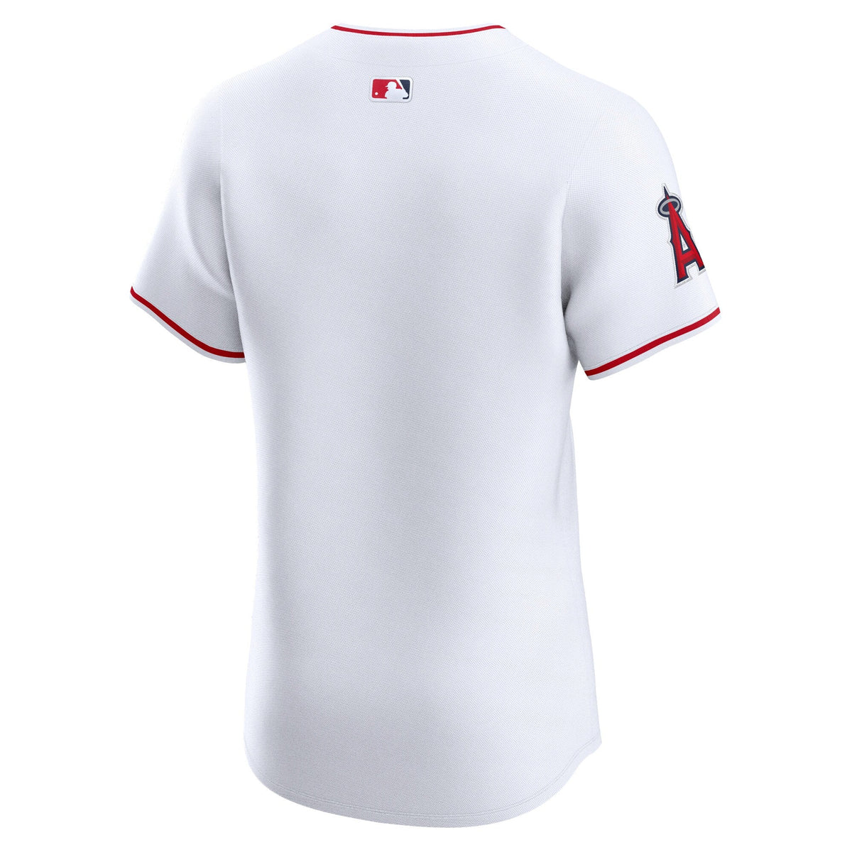 Los Angeles Angels White Home Elite Baseball Jersey