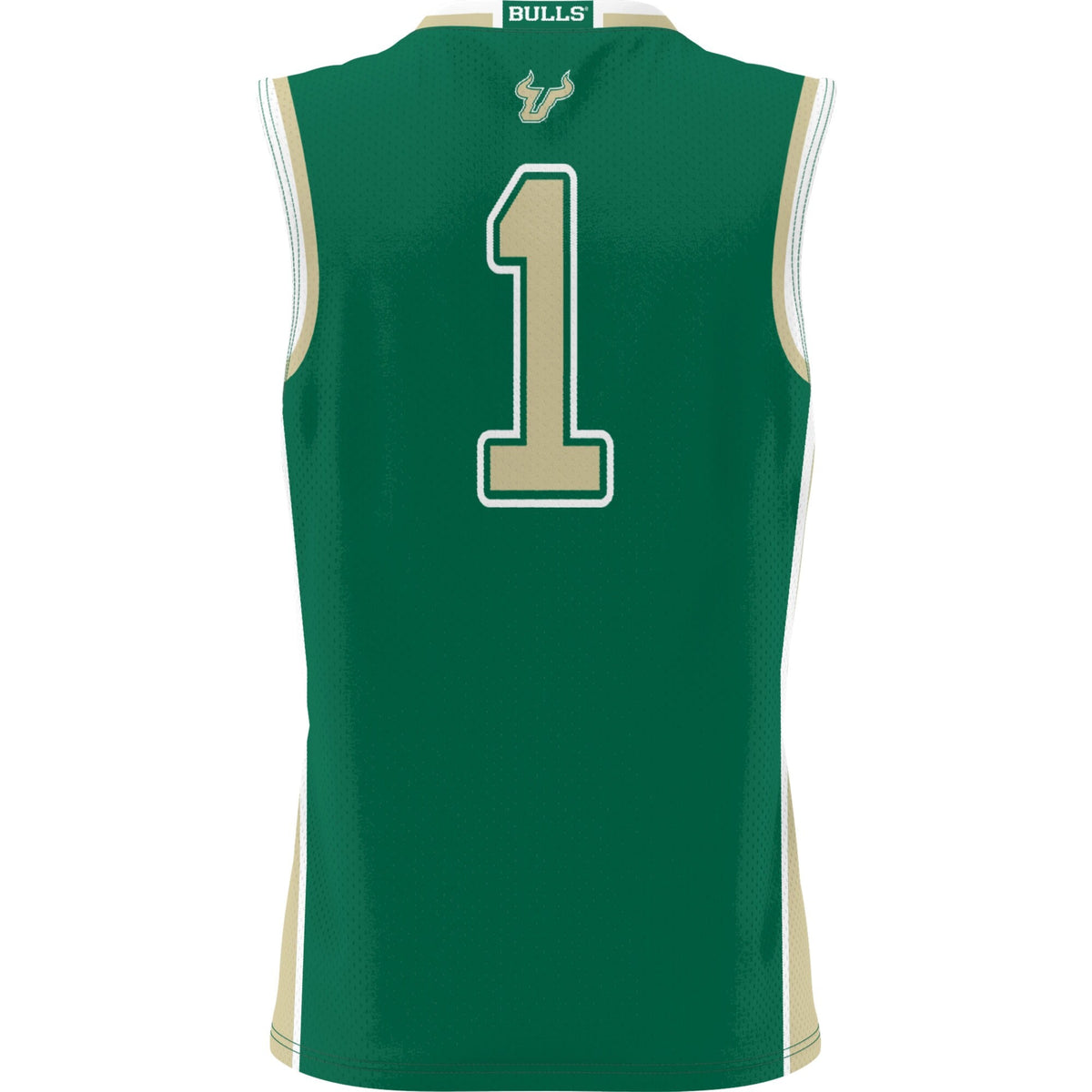 #1 South Florida Bulls Lightweight Basketball Jersey - Green