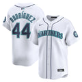 Seattle Mariners Julio Rodríguez White Home Limited Player Baseball Jersey