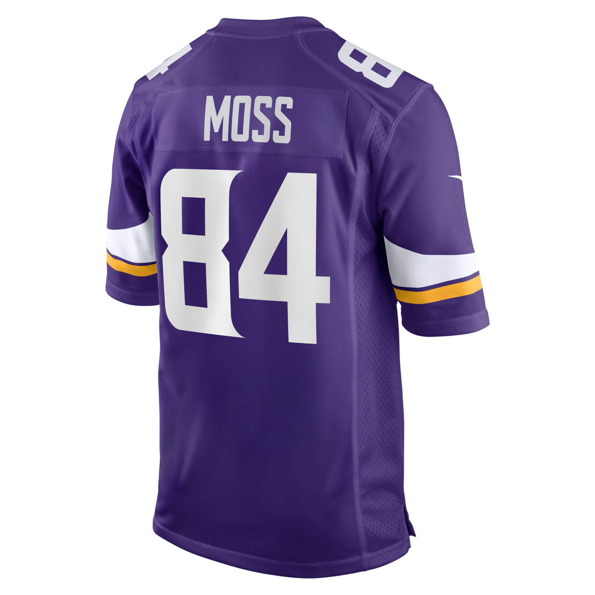 Minnesota Vikings Randy Moss Purple Game Retired Player Football Jersey