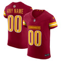 Washington Commanders Burgundy Team Vapor F.U.S.E. Elite Custom Football Jersey
