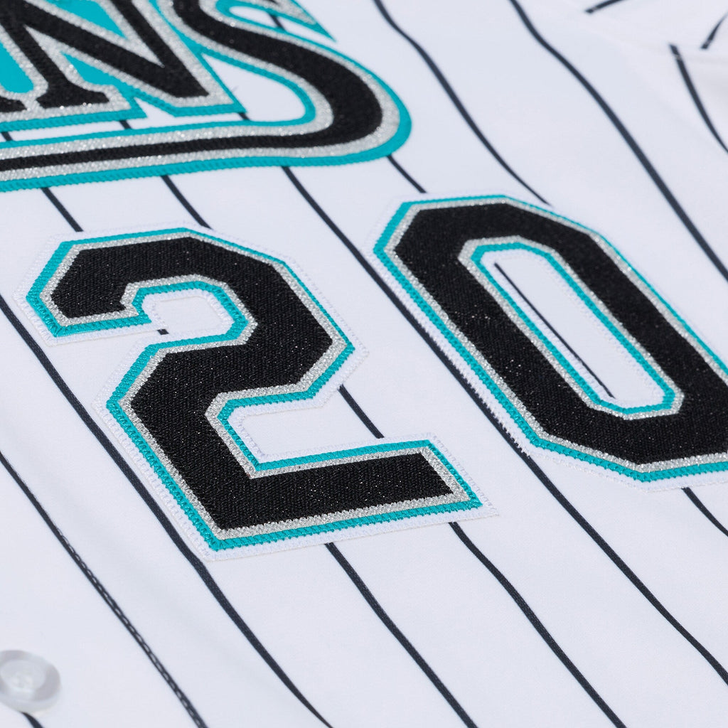 Florida Marlins Miguel Cabrera White 2003 Cooperstown Collection Baseball Jersey