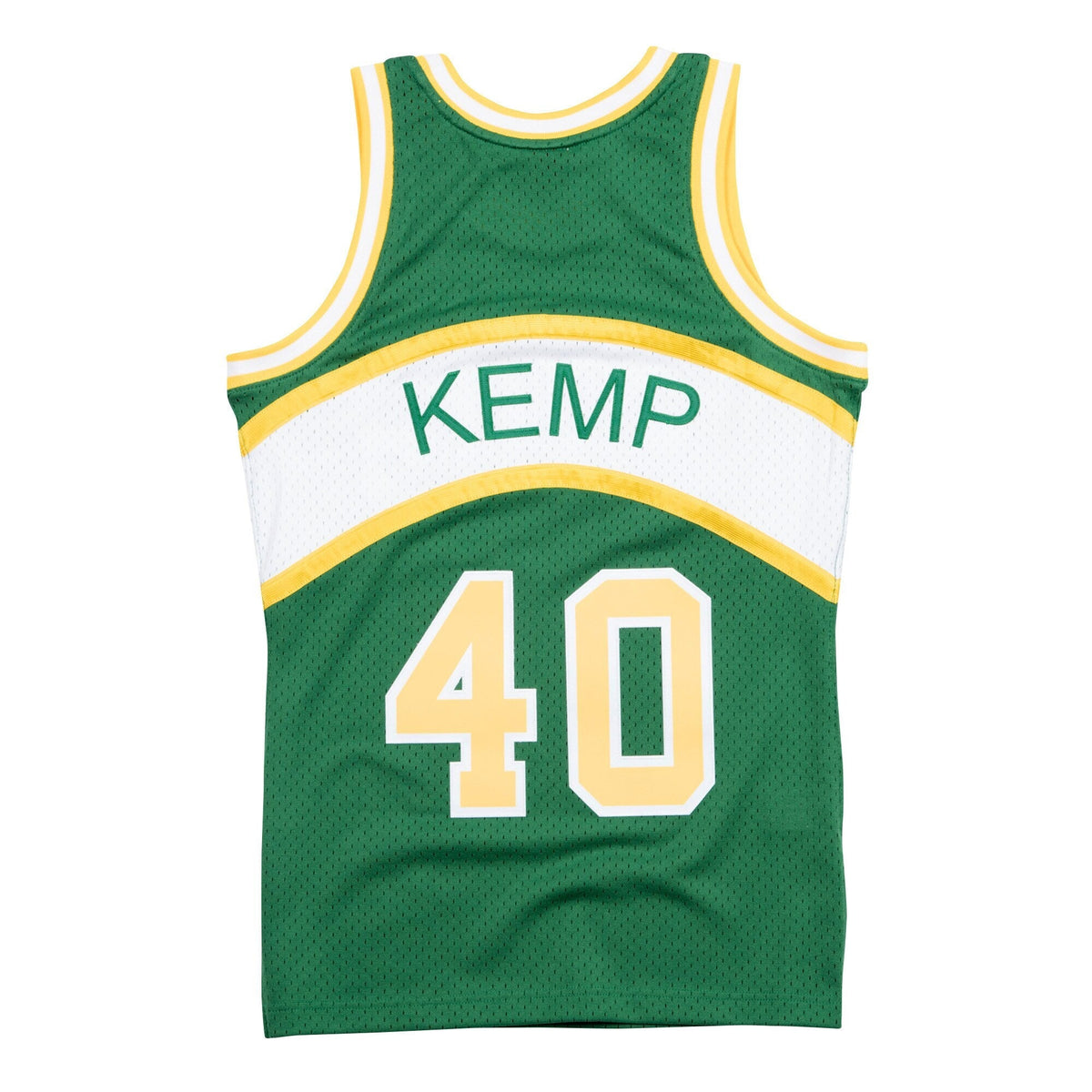 Seattle Supersonics Shawn Kemp Hardwood Classics Road Swingman Jersey