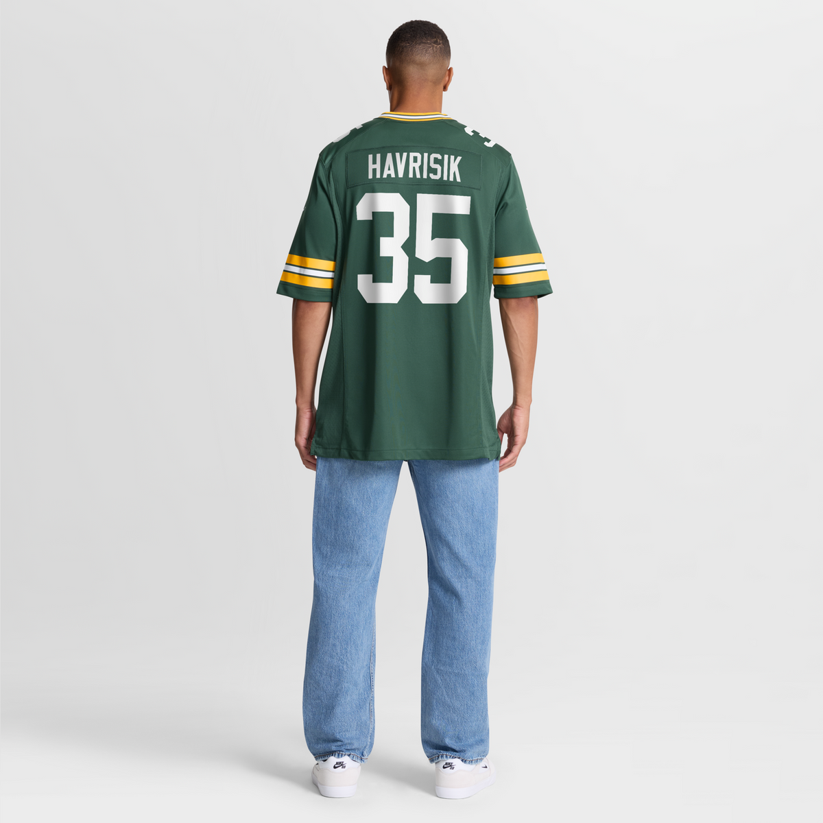 Green Bay Packers Lucas Havrisik Green Team Game Football Jersey